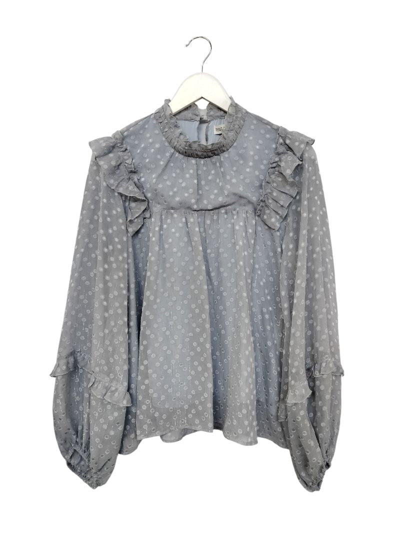 Three Of Something | Blue Top | Size L