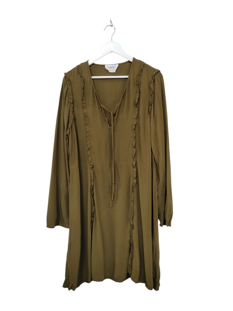 Mineral | Khaki Green Dress | Size Unknown