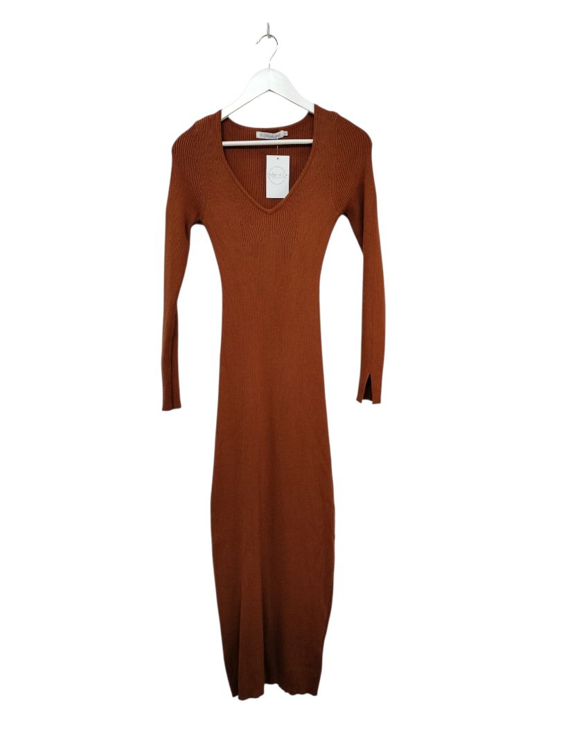 Georgia Mae | Rusty Brown Dress | Size 10