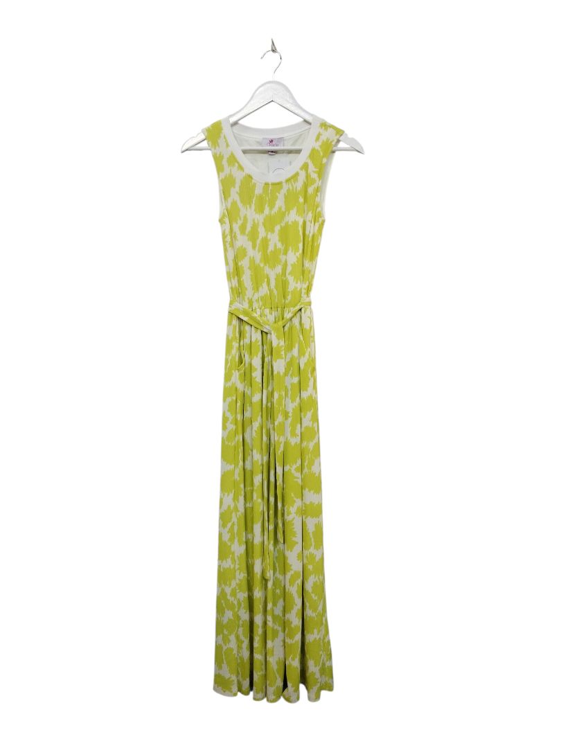 Charlo | Green/White Dress | Size 6
