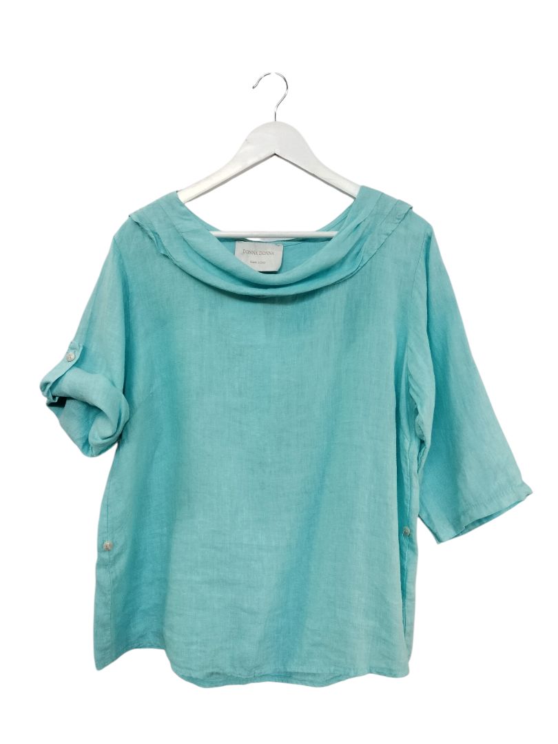 Donna Donna | Blue Top | Size S/M