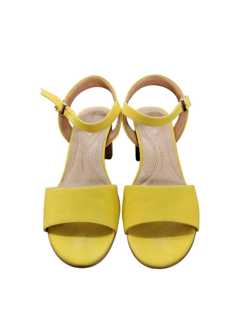 Hush Puppies | Yellow Heels | Size 8