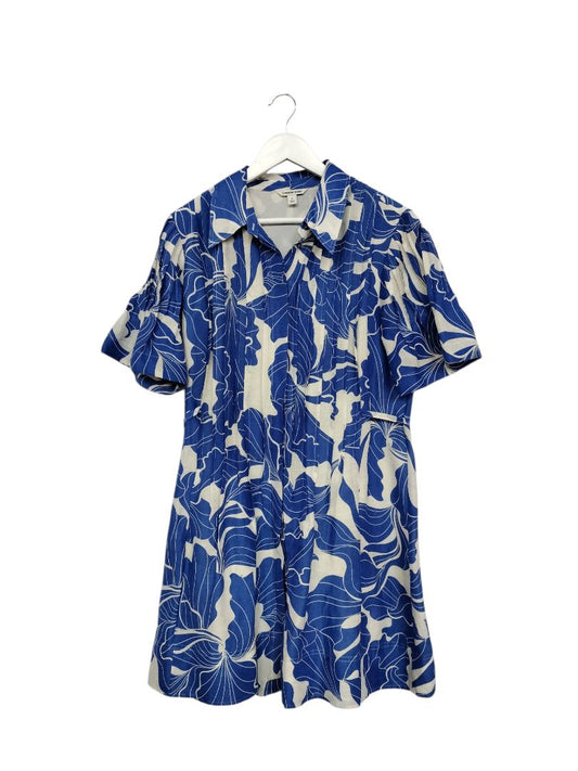 Country Road | Blue Abstract Print Dress | Size 12