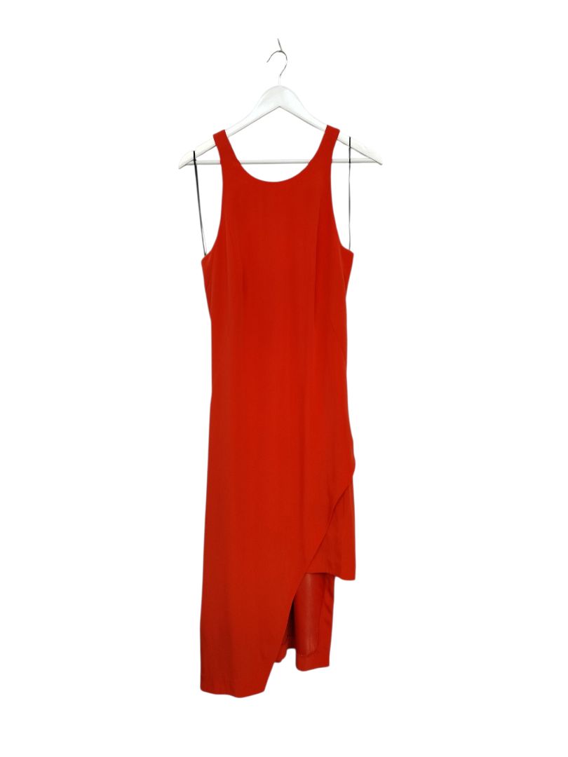 Veronika Maine | Orange Dress | Size 10