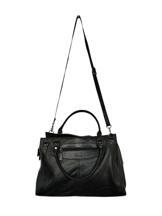 Pellini Leather | Black Handbag | Size