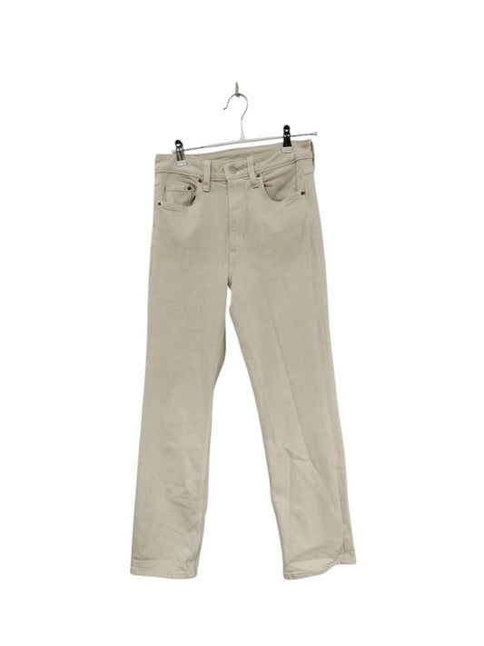 H&M | Cream Jeans | Size 6
