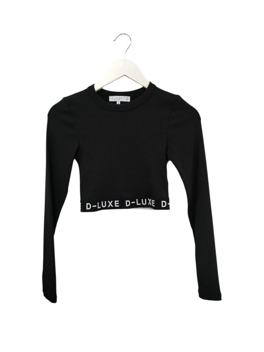 D luxe | Black Top | Size XS