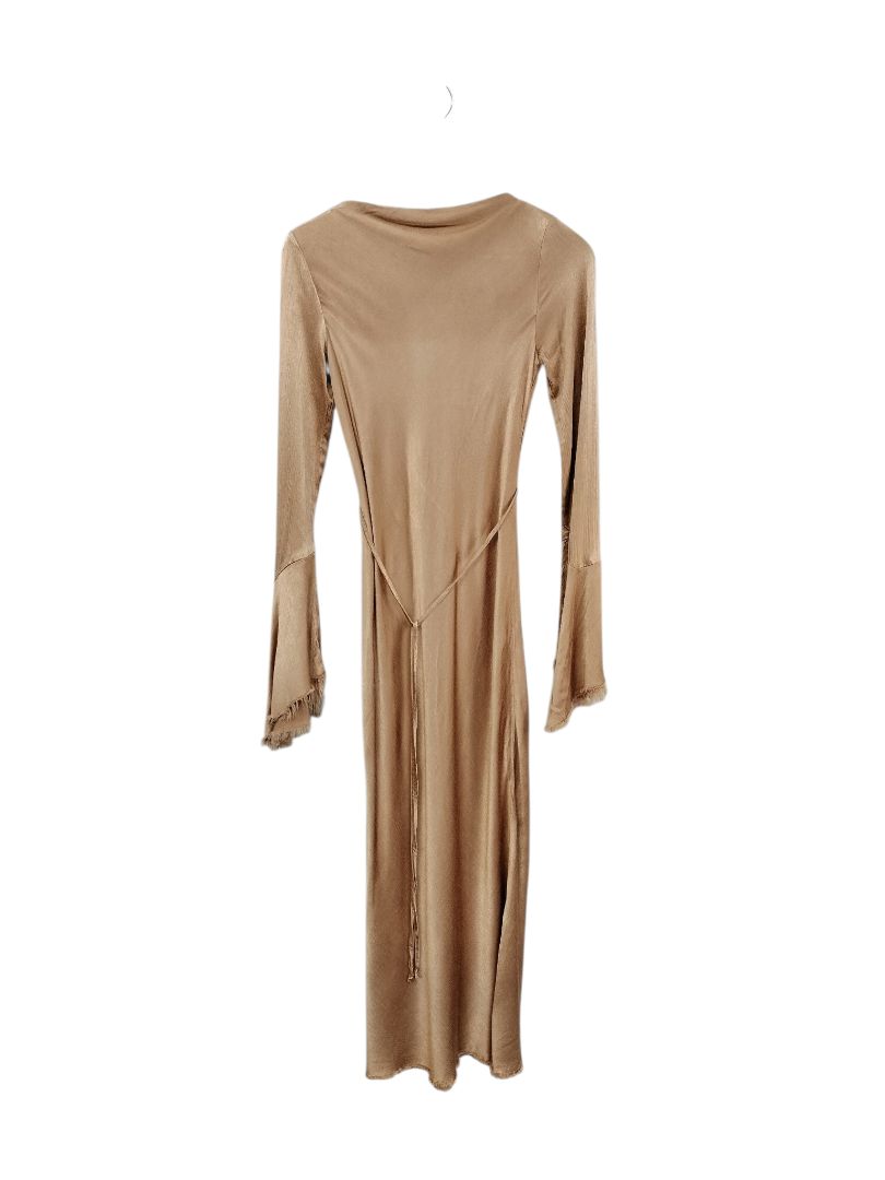 Bec + Bridge | Metallic Gold Dress | Size 8