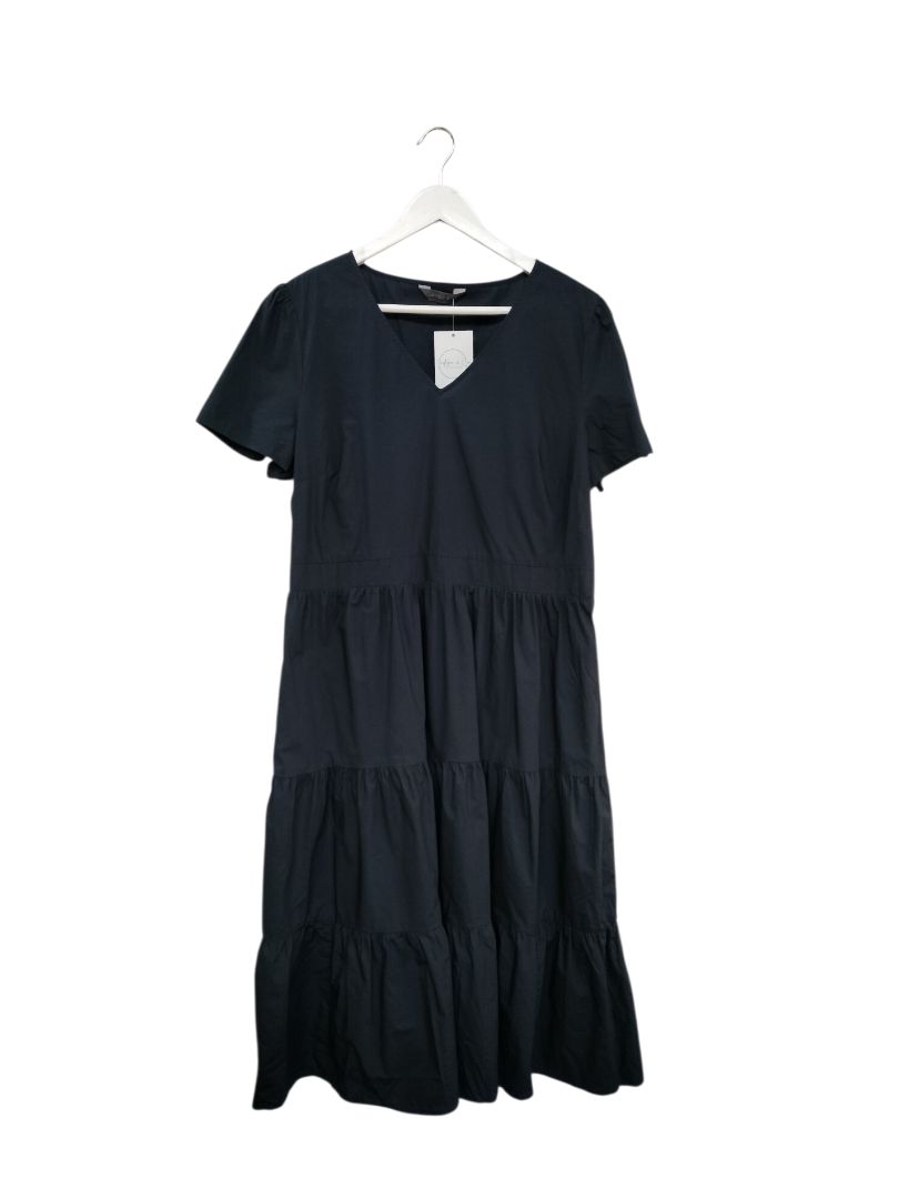 Jacqui-e | Navy Dress | Size 14