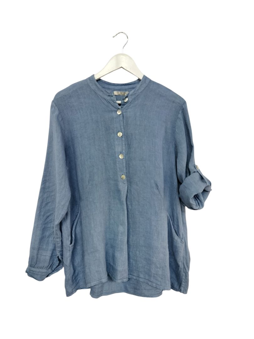 Made in Italy | Blue Top | Size M/L