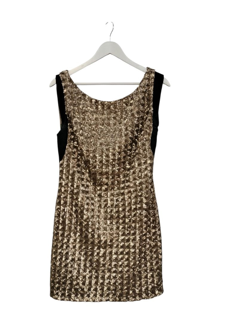 Seduce | Gold Dress | Size 14
