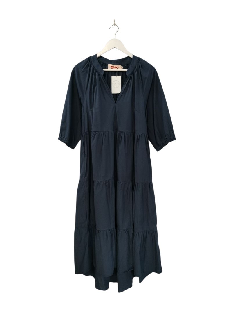 Sunday Boho | Navy Dress | Size M