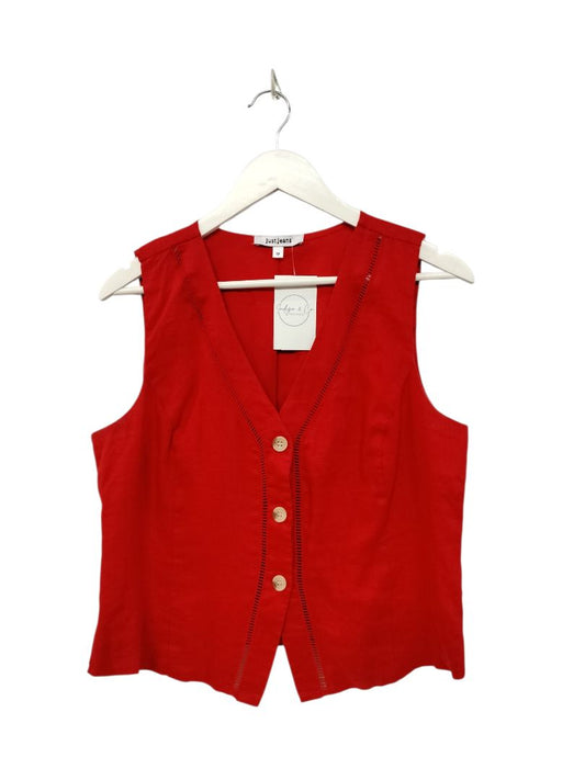 Just Jeans | Red Top | Size 12