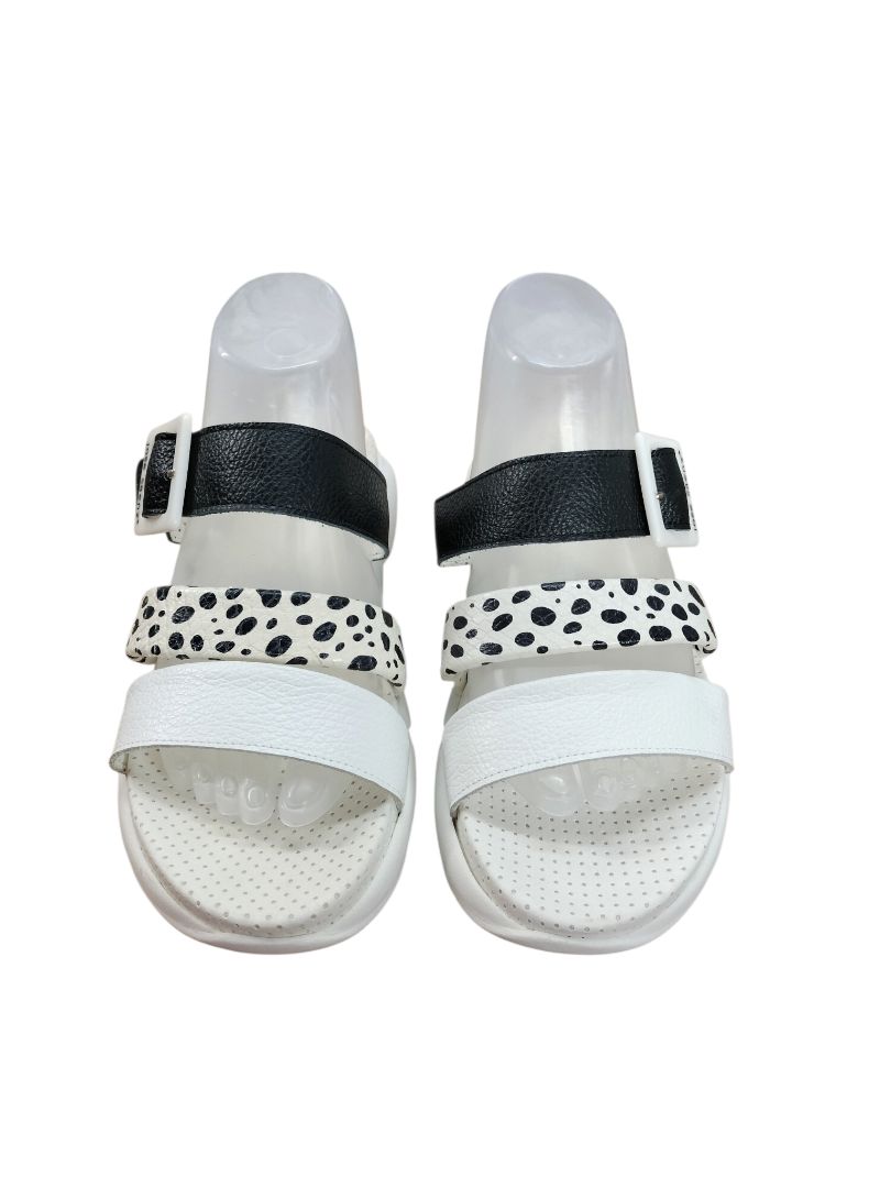Jose Saenz | Animal Print Sandals | Size 41