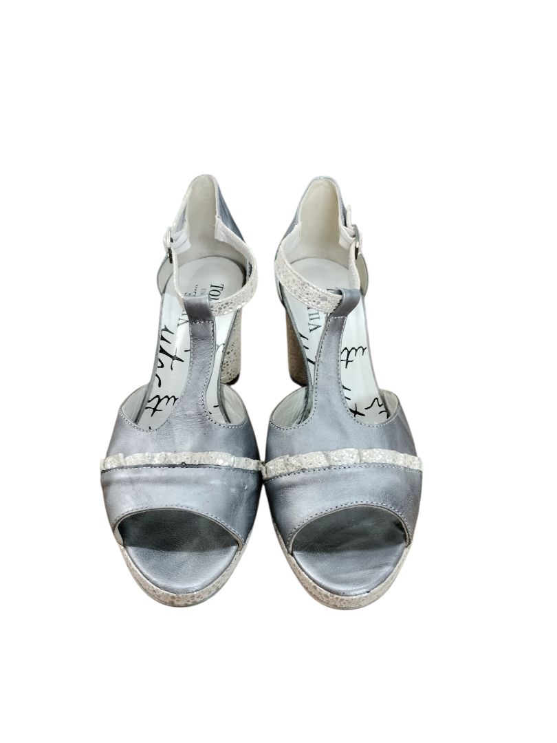 Un Tour en Ville | Blue with silver Shoes | Size 39
