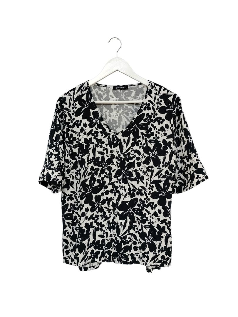 Vassalli | Black/White Top | Size 14