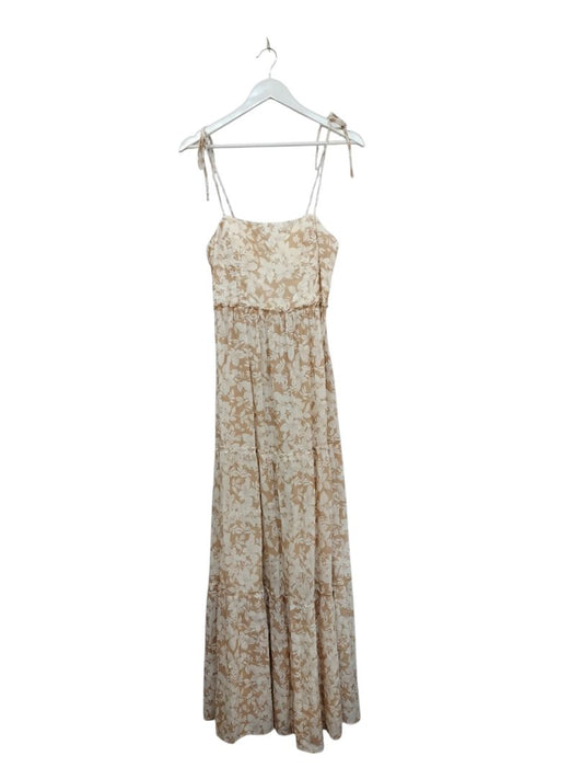 Mooloola | Beige/White Dress | Size 12
