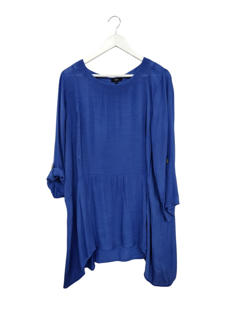 K & K | Navy Top | Size 12