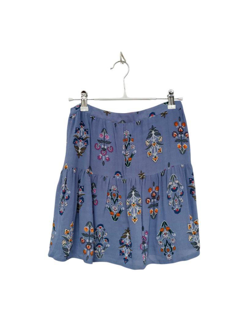 Tigerlily | Blue Floral Skirt | Size 8