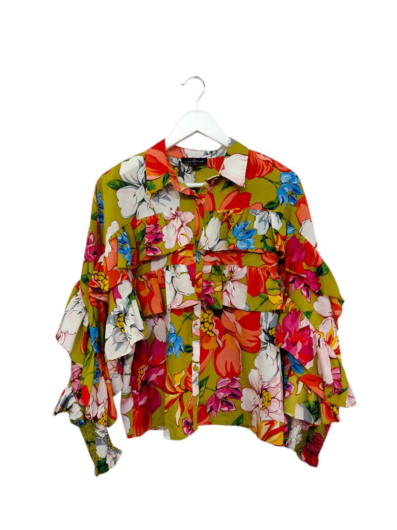 Augustine | Floral Shirt | Size XS