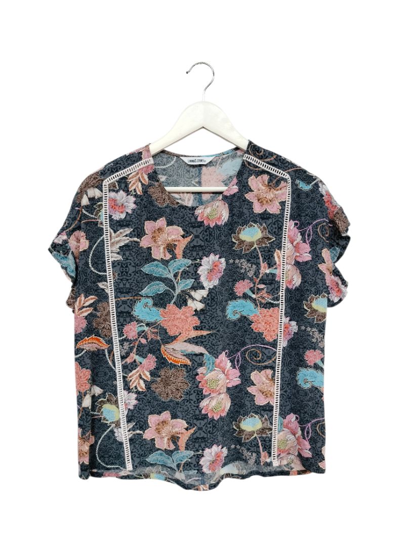 Loobies Story | Floral Top | Size Approx S