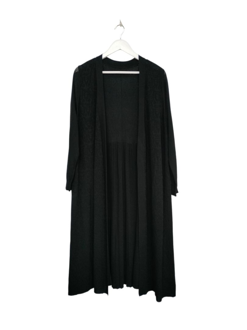 Kellis | Black Cardigan | Size Approx L/XL