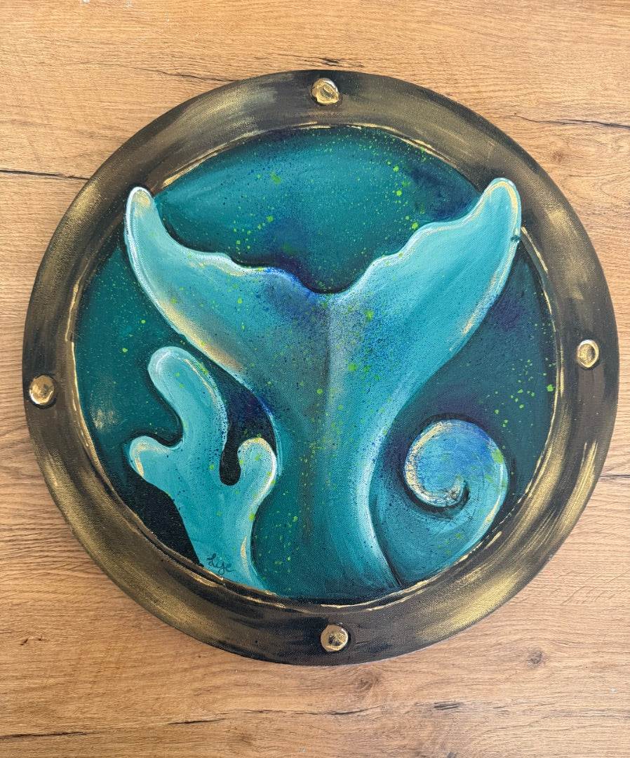 Bliss Design Store | Whale Watching Art | Size